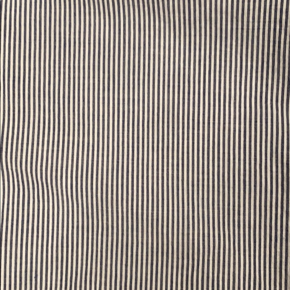 Chambray striped button down with flared sleeves! - Picture 2 of 2